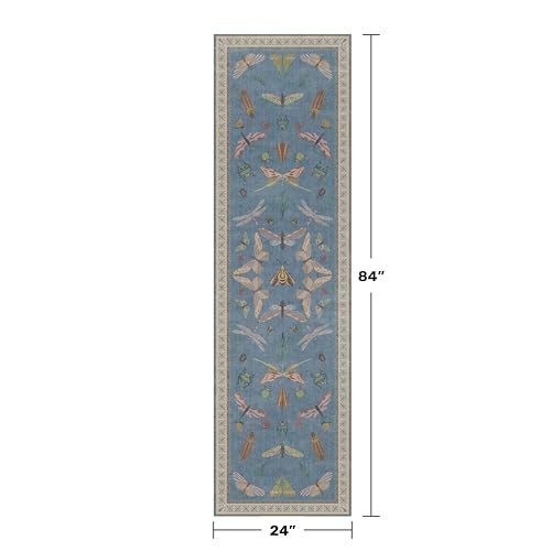 2x7 Washable Bedroom Runner Rug (14 Sq Ft)