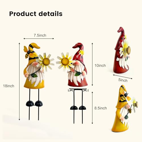 Gnomes Decorations for Yard (2 Count)