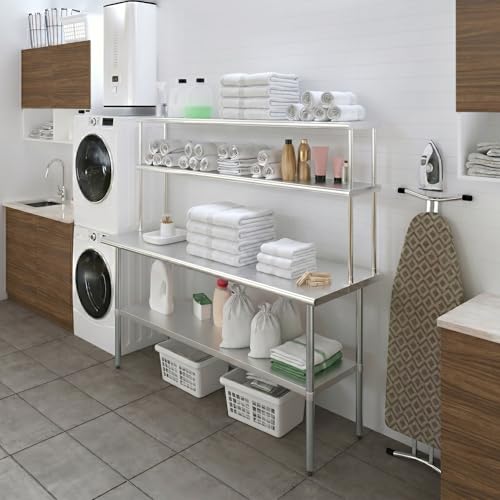 72 Inch Double Tier Overshelf
