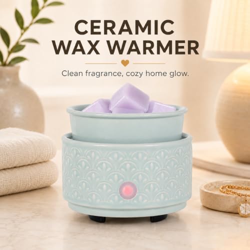 Green Ceramic Wax Melt Warmer 3