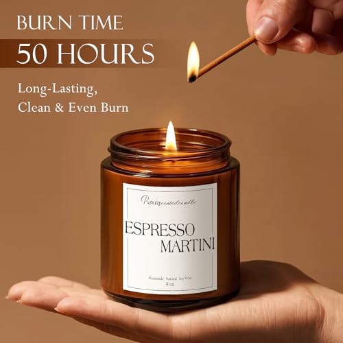 Espresso Martini Highly Scented Candle for Home (14 Ounce)