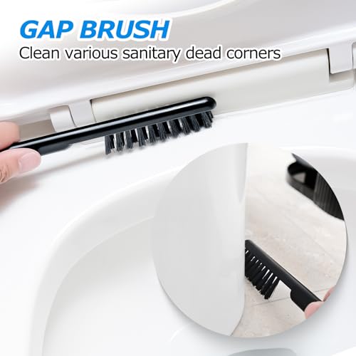 2Pack 4in1 Toilet Plunger and Brush Set (2 Count)