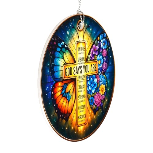Nativity Cross Christmas Ornament 2026