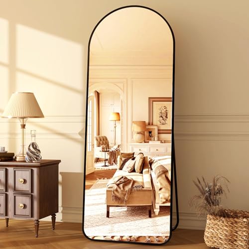 64"x21" Arched Full Length Mirror Floor Mirrors