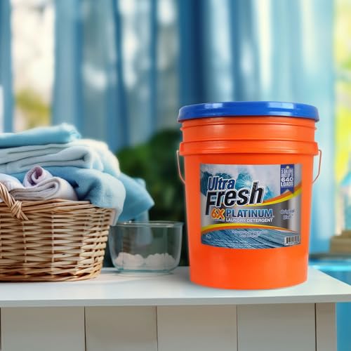 5 Gallon Liquid Laundry Detergent Washing Soap for All Machine Types (640 Fl Oz)