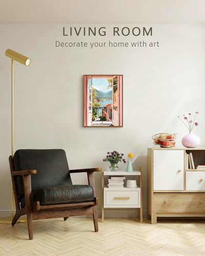 Framed Canvas Wall Art Home Decor Aesthetic for Living Room