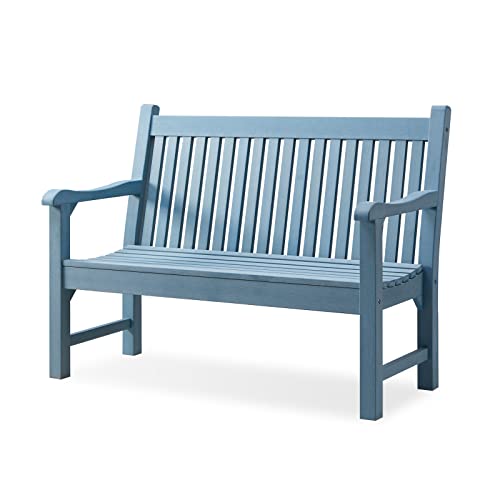 2 Person Outdoor Bench with 700 Lbs Weight Capacity