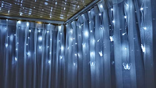 Butterfly Curtain Fairy Lights USB Plug in