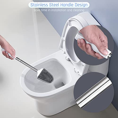 Silicone Toilet Brush (2 Count)