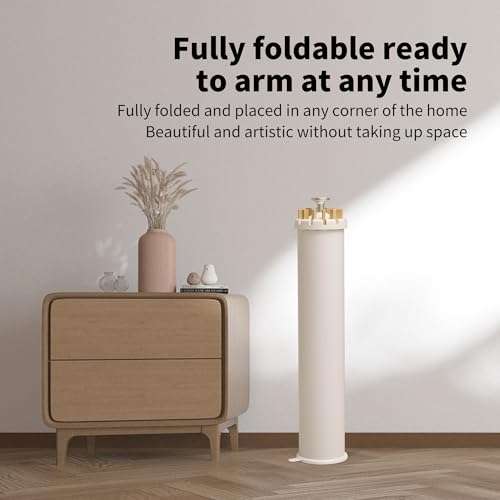 Foldable Clothes Drying Rack with Wooden 12 Rods