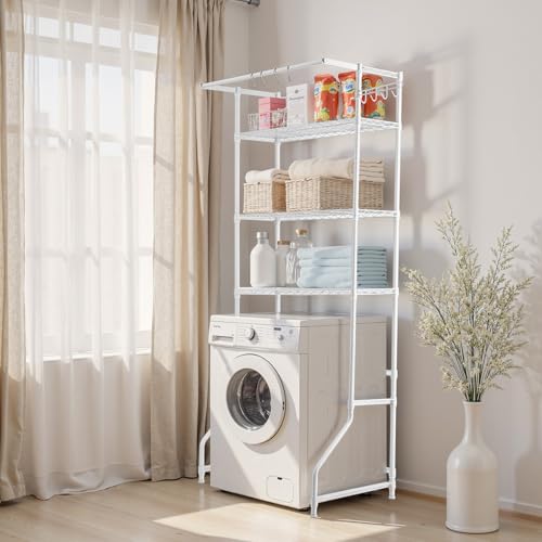 Over The Washer and Dryer Storage Shelf (3 Count)