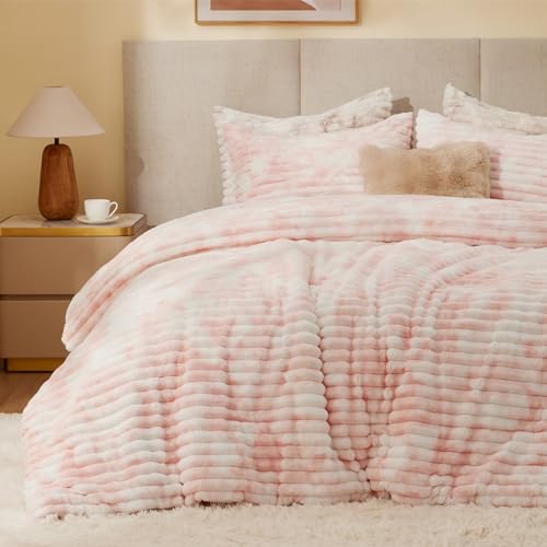 Fleece Queen Comforter Set