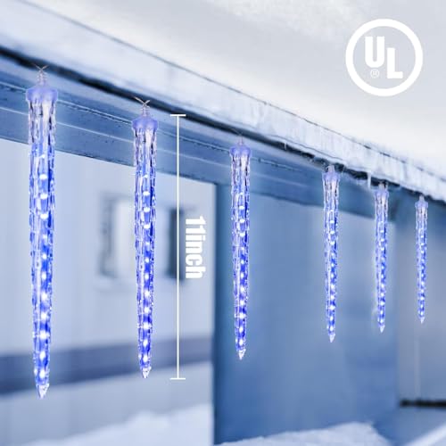 Christmas Meteor Shower Icicle Lights Outdoor (720 Count)