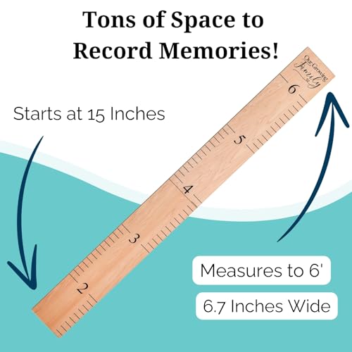 Wooden Growth Chart