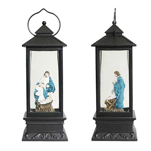 Jesus Singing Snow Globe Lantern with 6 Hour Timer