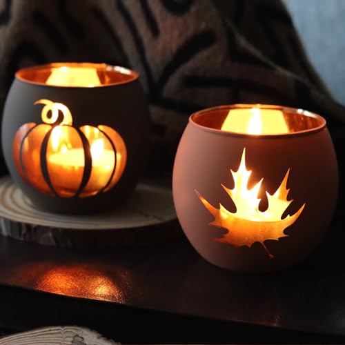 Thanksgiving Votive Candle Holder Set of 12 (6 Count)