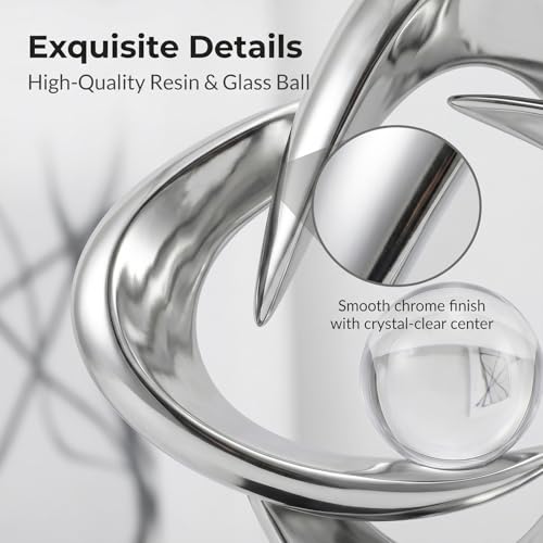 Modern Abstract Sculpture Decor