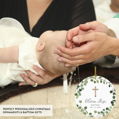 Personalized Baptism Ornament 2026