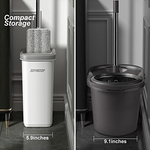 Microfiber Flat Mop System with Bucket
