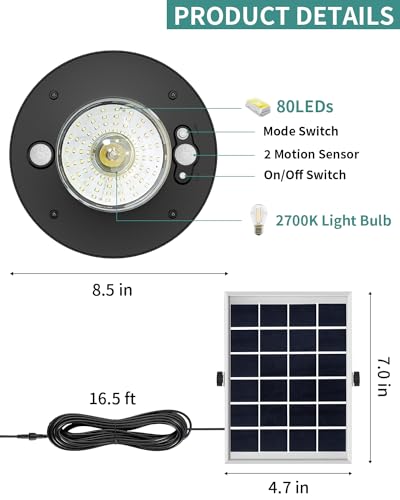 Solar Shed Light Outdoor Indoor Daytime Available