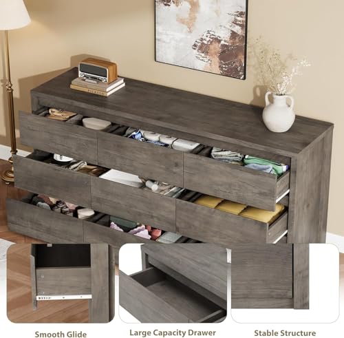 9 Drawer Dresser for Bedroom