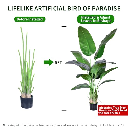 Artificial Bird of Paradise Plant