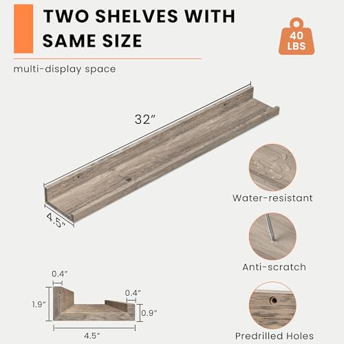 Picture Ledge Shelf (2 Count)