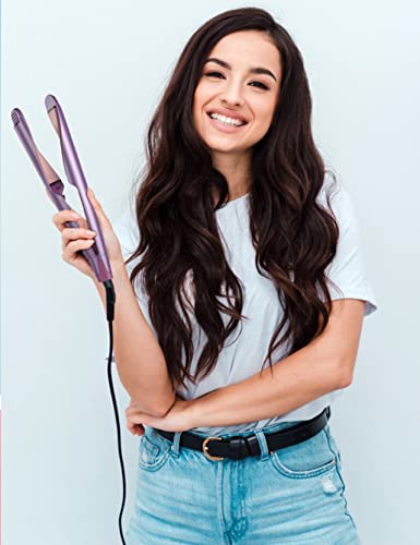 Pro Twist Flat Iron Curling Iron in One