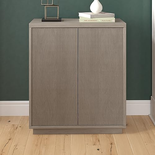 28" Fluted Accent Cabinet