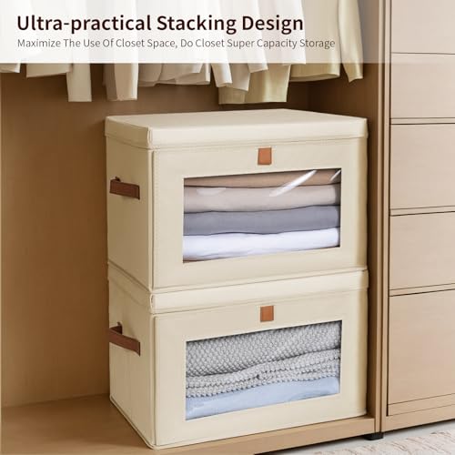 Large Closet Storage Bins (6 Count)