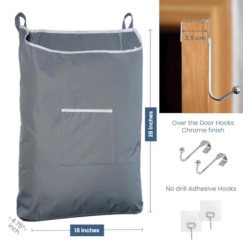 TFLC Over the Door Hanging Laundry hamper bag