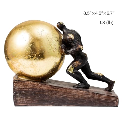 Sisyphus Sculpture Statue Decor