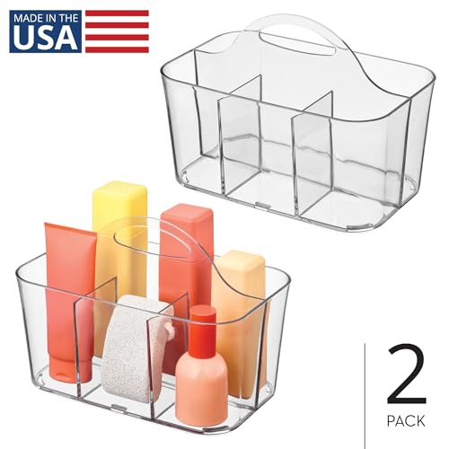 4 Section Storage Caddy with Handle (2 Count)