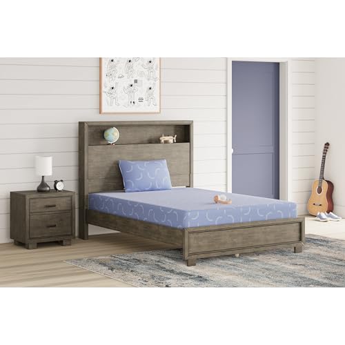 7 Inch Twin Memory Foam Mattress and Pillow