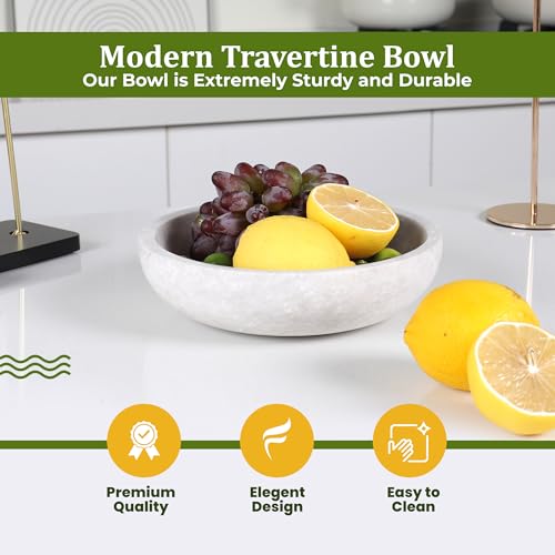 Travertine Decorative Bowl
