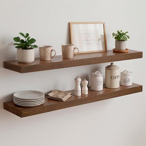 30 Inch Floating Shelves (3 Count)