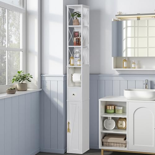 67" Narrow Storage Cabinet
