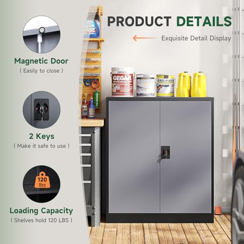 Metal Storage Cabinets with Lock Door