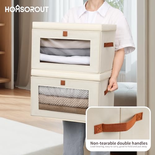Large Closet Storage Bins (6 Count)