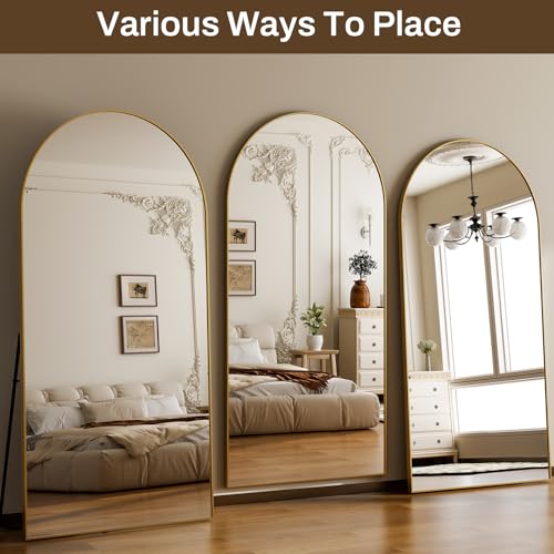 76"x34" Arched Full Length Mirror
