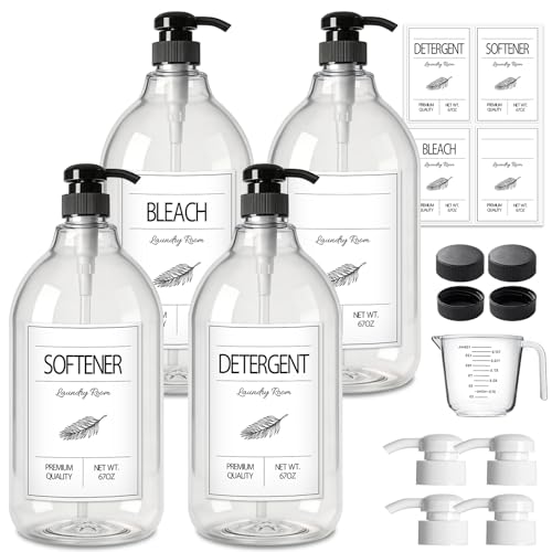 Laundry Detergent Soap Dispenser (4 Count)