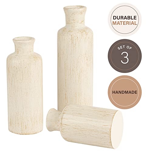 Rustic Luxe Vase Set (3 Count)