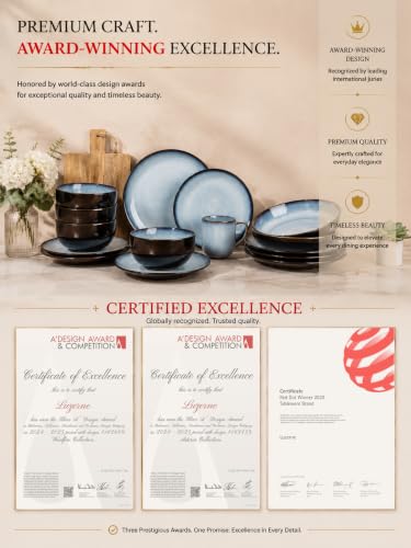 Porcelain Dinnerware Sets for 6 (12 Count)