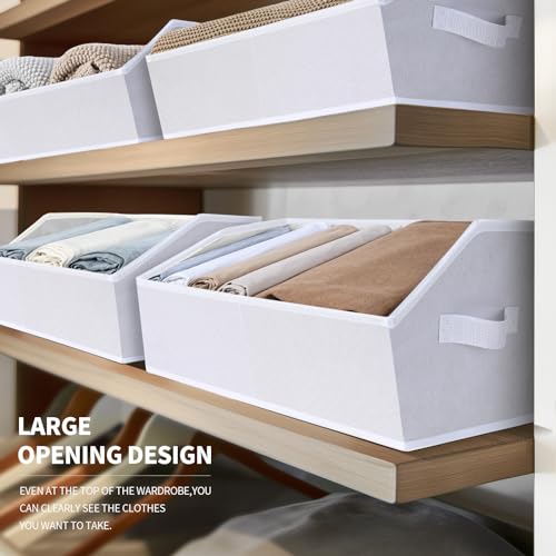 Closet Baskets for Shelves (8 Count)