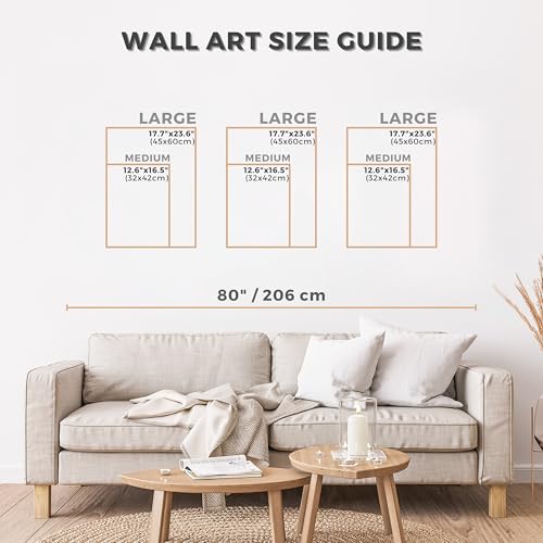 Modern Wooden Wall Sculptures (3 Count)
