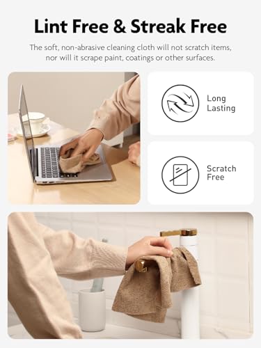 Microfiber Cleaning Cloth Roll (40 Count)