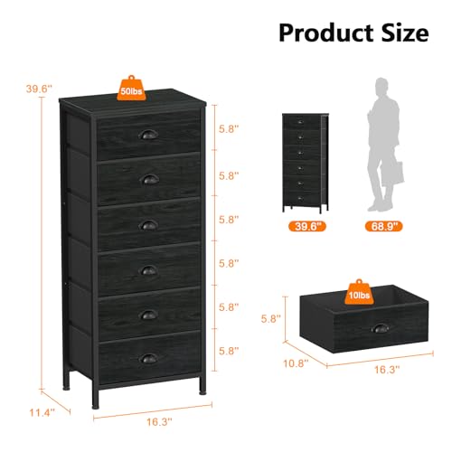 Black Dresser for Bedroom