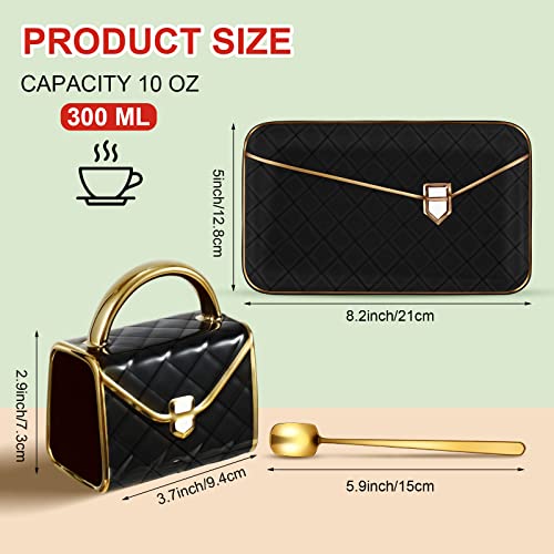 1 Set Coffee Mug Elegant Handbag Shaped Cup