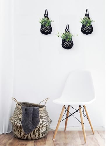 3 Packs Macrame Wall Plant Hanger for 4 in (3 Count)