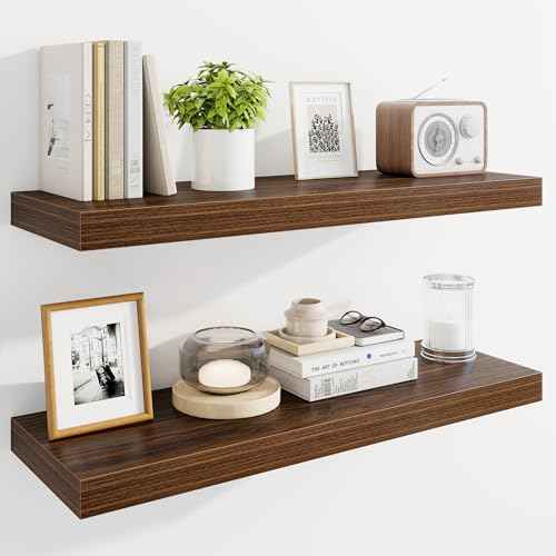 30" Floating Shelves for Wall (2 Count)